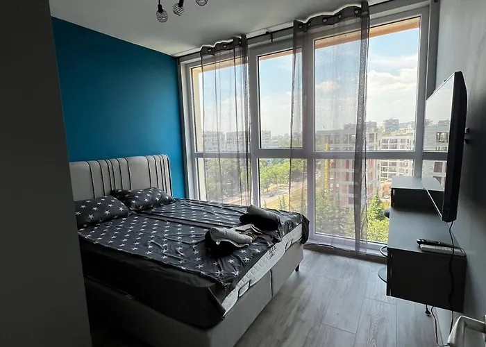 Blue -4people - View דירה